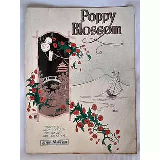 Partitura Poppy Blossom Letra Jack Yellen Música Abe Olma