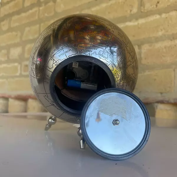 Reloj Retro Redondo Quarzo Pila Aa