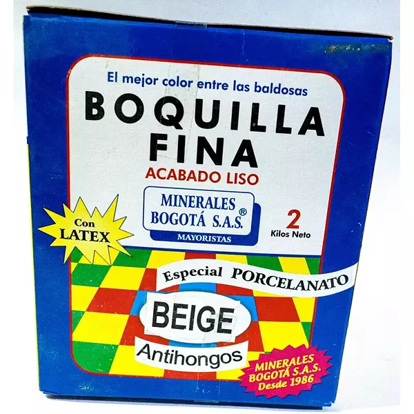 Boquilla Fina Beige X2kg