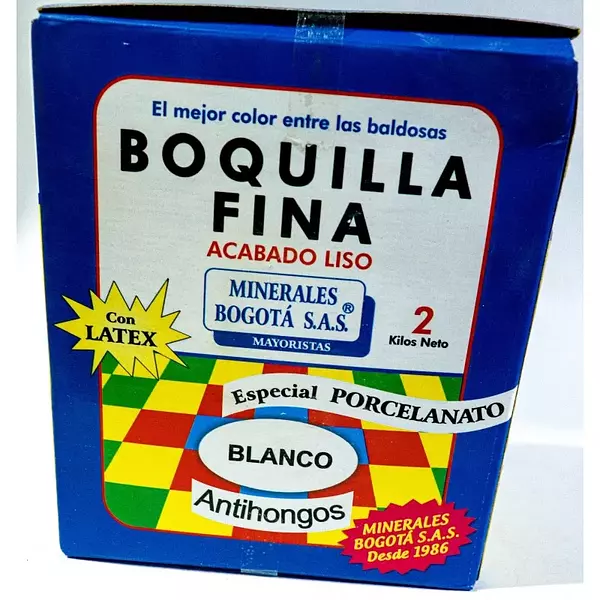 Boquilla Fina Blanco X2kg