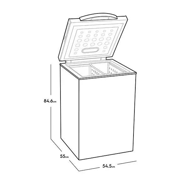 Congelador Electrolux 100l