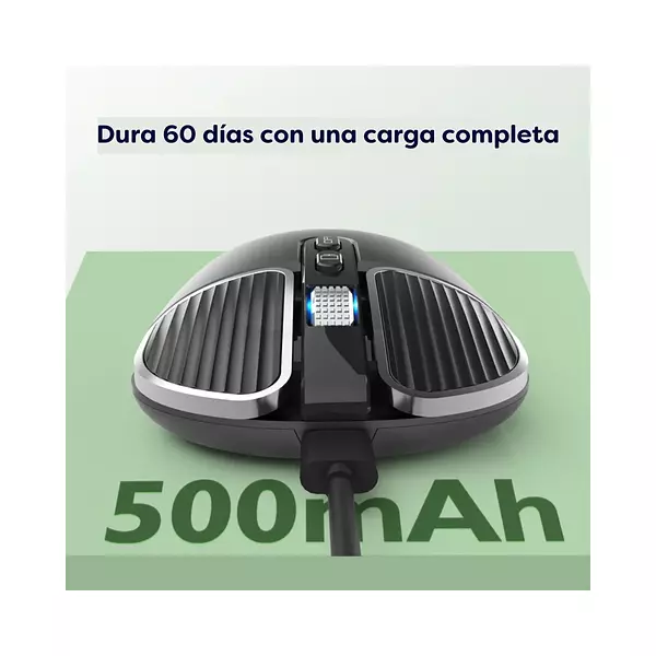 Mouse Inalámbrico Usb Recargable Con Bluetooth M203