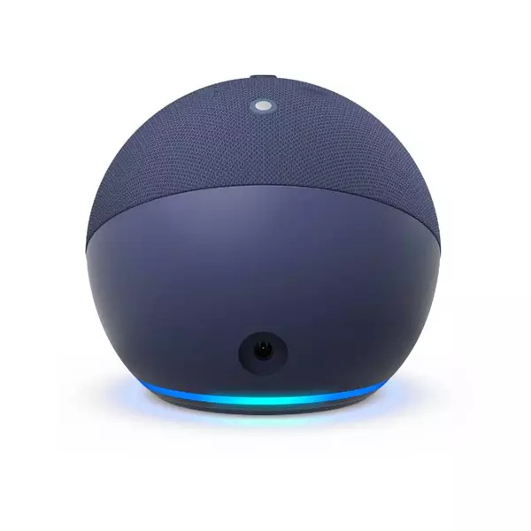 Asistente De Voz Echo 5ta Gen Amazon Alexa Azul Oscuro