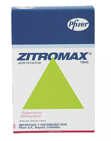 Zitromax Suspensión 200mg/5ml