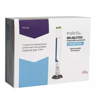 Trulicity Ampolla 1.5mg/0.5mg