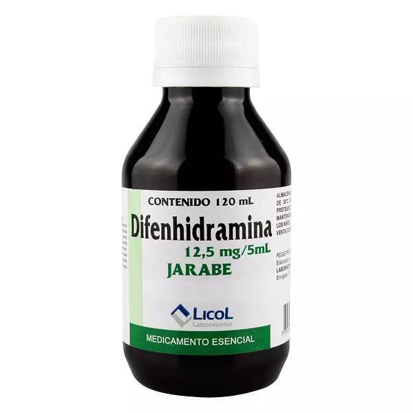 Difenhidramina 12.5mg/5ml