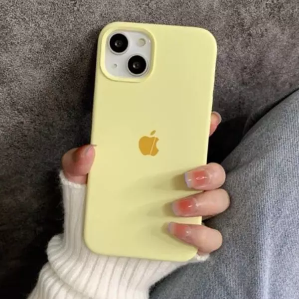 Silicon Case Amarillo Iphone11