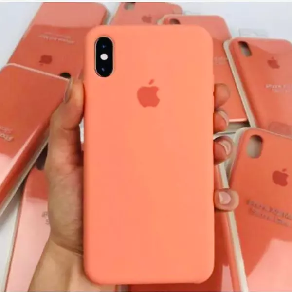 Silicon Case Naranja Iphone14pro+