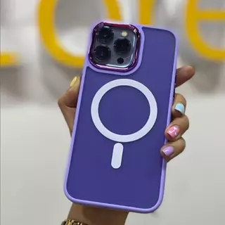 Case Magsafe Mate Borde Lila Iphone13pro+