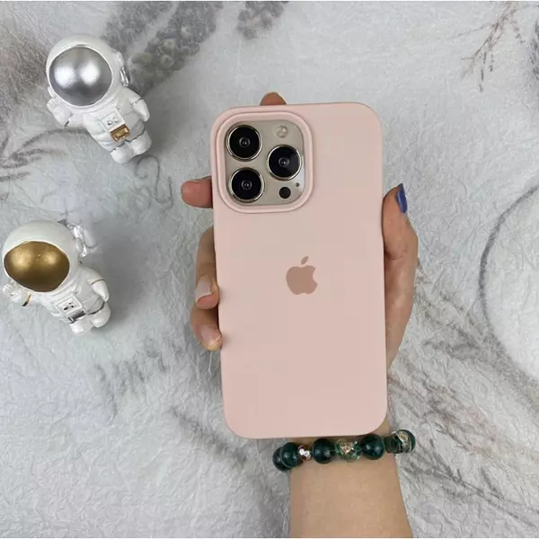 Silicon Case Rosado Iphone14pro