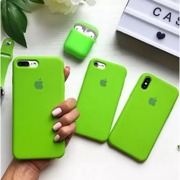 Silicon Case Verde Iphone14pro