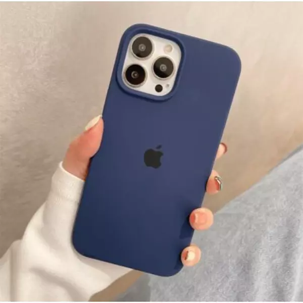 Silicone Case Azul Iphone14plus