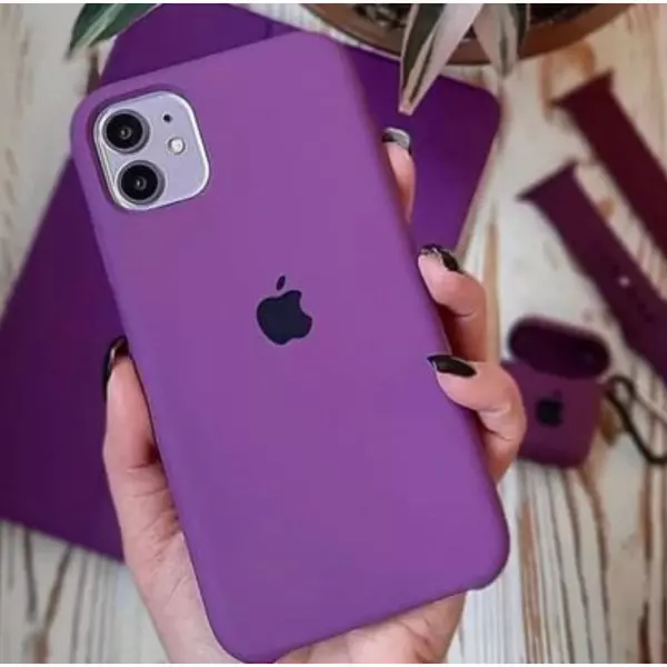 Silicon Case Morado Iphone14plus