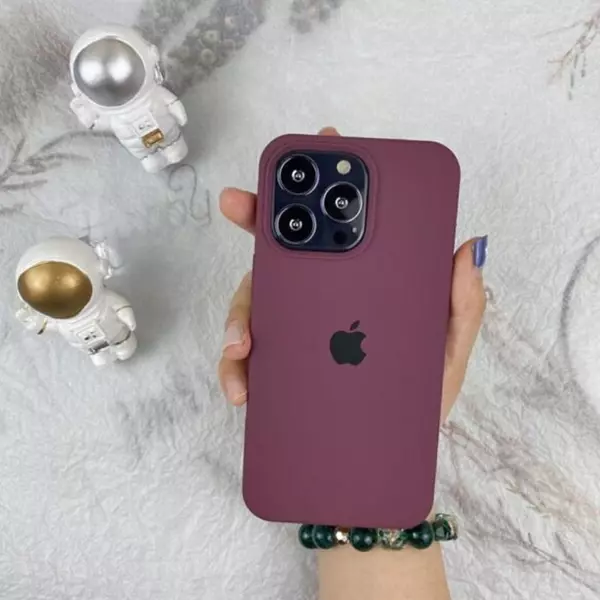 Silicon Case Morado Iphone14plus