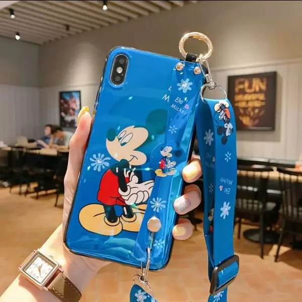 Case Mickey Azul Iphone13