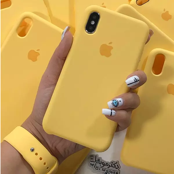 Silicon Case Amarillo Iphone12pro+