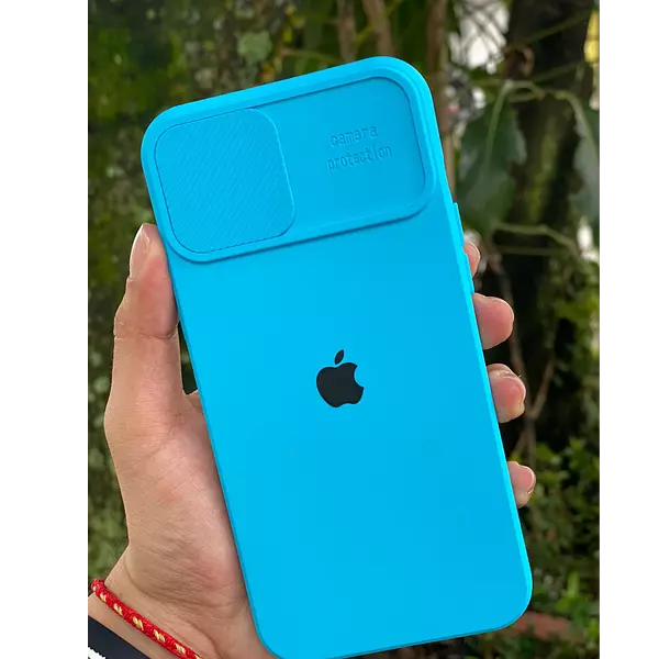 Silicon Case Cerrado Con Protector Camara Iphone12pro+