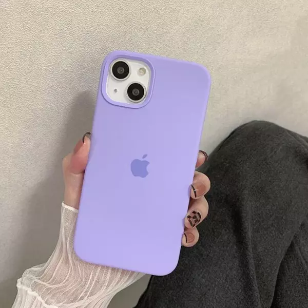 Silicon Case Lila Iphone12pro+