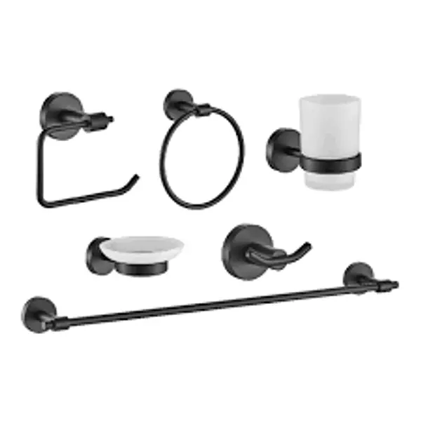 Kit Accesorios Negro Redondo