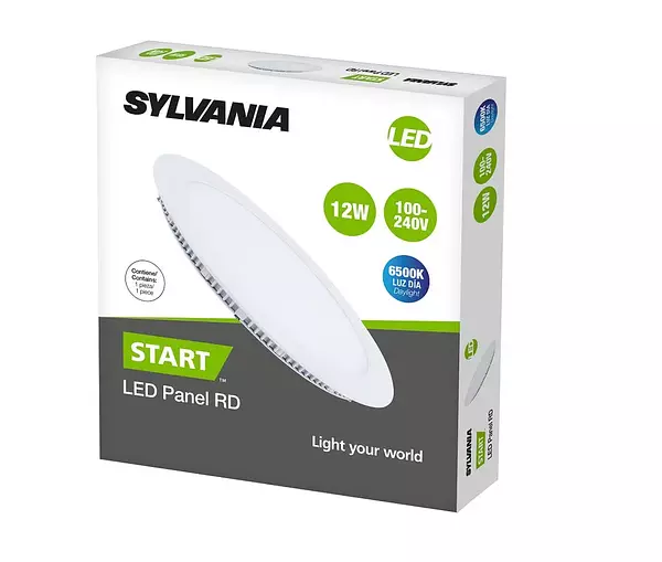 Panel Led 12w 6500k Sylvania Start