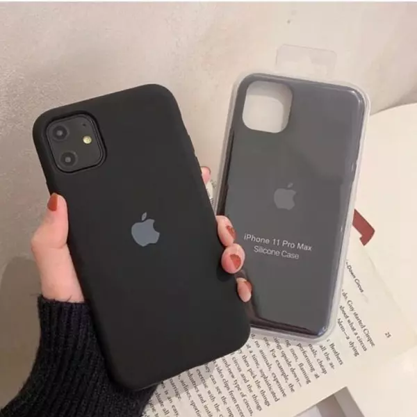 Silicone Case Negro Iphone13 Pro