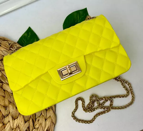 Bolso Amarillo Neón