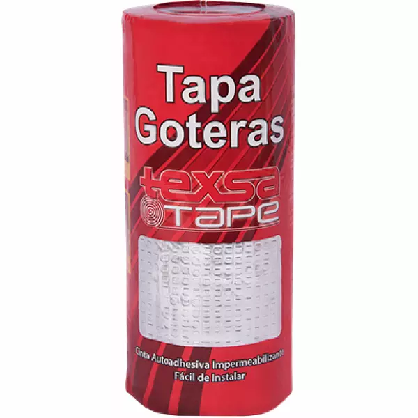 Rollo Cinta Aluminio Tapa Goteras 5 Mt X 25 Cm