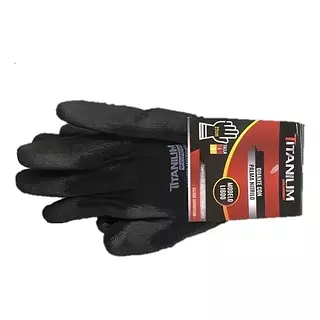 Guante Nitrilo Negro Titanium Talla 8
