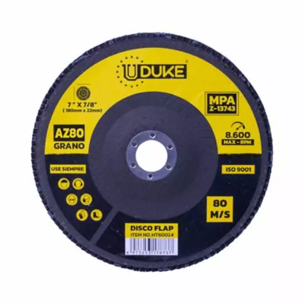 Disco Flap Duke 7" 40