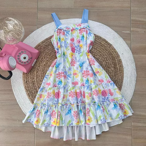 Vestido Estampado-Flores