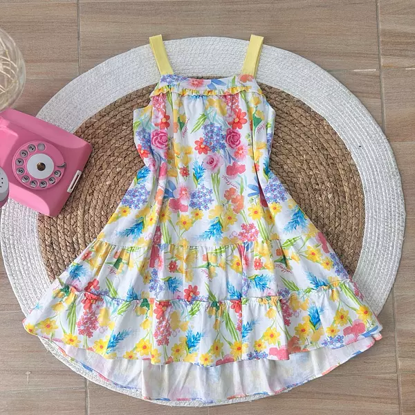 Vestido Flores Colores