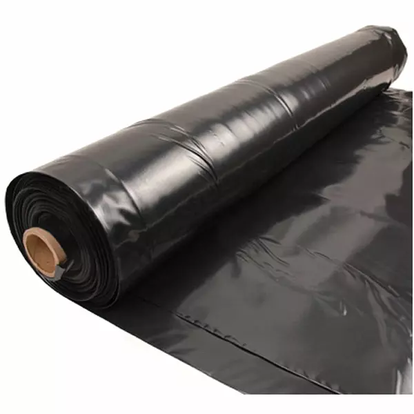 Rollo De Plastico Negro 4mts Ancho X 80mts Aprox