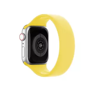 Pulso En Silicona Elástica Amarillo 38-40-41