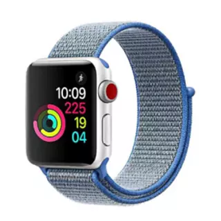 Pulso En Velcro Azul 38-40-41