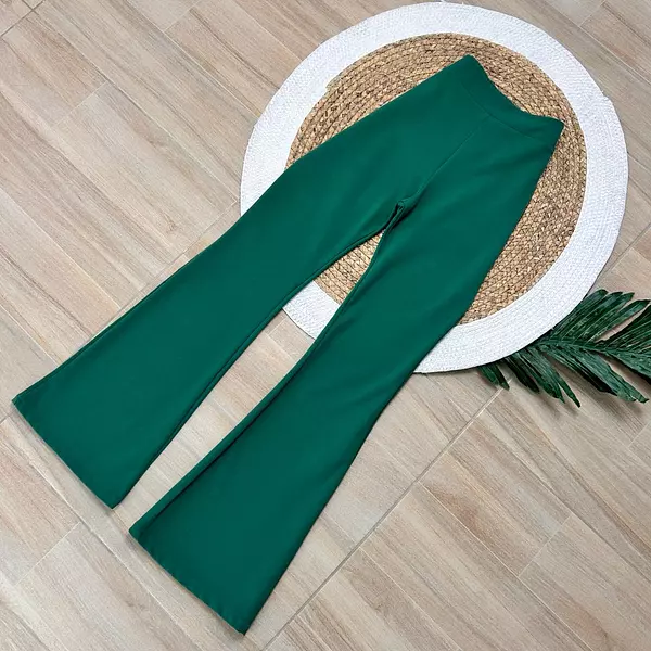 Pantalón Tela Verde