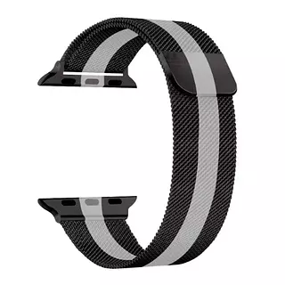 Pulso Imantado Negro Con Blanco 38-40-41