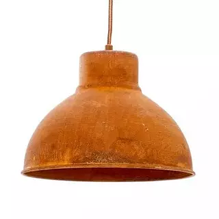 Lámpara Techo Con Apariencia Oxidada