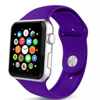 Pulso En Silicona Morado 38-40-41