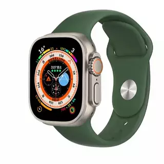 Pulso En Silicona Verde 38-40-41