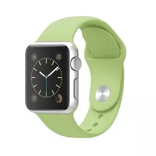 Pulso En Silicona Verde 38-40-41