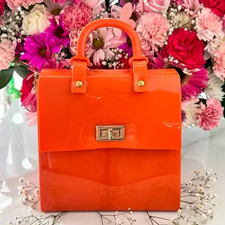 Bolso Naranja – Toque Fresco Y Chic