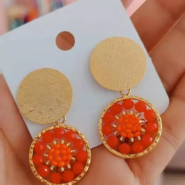 Aretes Naranja