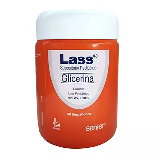 Supositorios Lass 50und