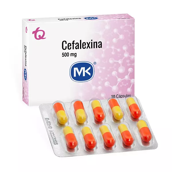 Cefalexina 500mg Mk