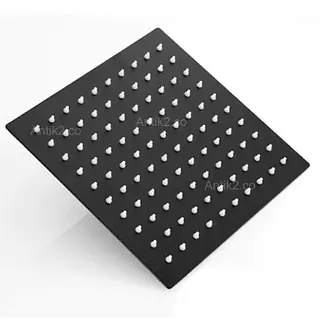 Ducha Viena 8 Pl Negra Modermicas