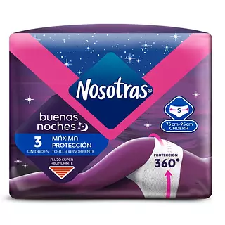 Toallas Higiénicas Nosotras B Noches