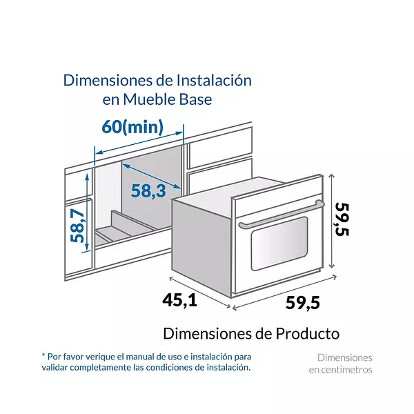 Horno Challenger De Empotrar He 2502