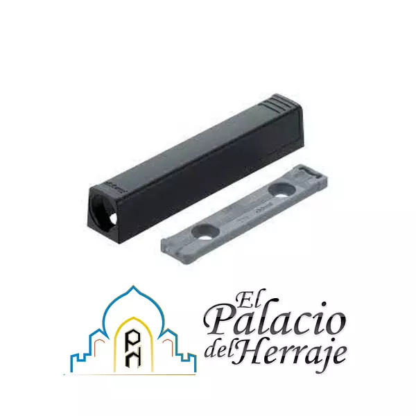 Tip-On Base Para Puertas Negro Tierra 956a1201 Blum