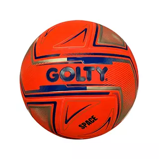 Balón De Fútbol Competencia Laminado Golty Space No.5 Fucsia