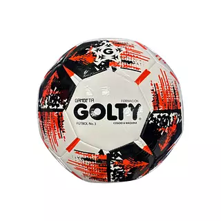 Balón Golty Gambeta Naranja Fútbol Nº3